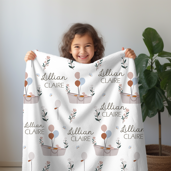 Personalised best sale sherpa blanket